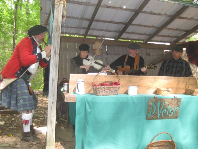 The fife player spontaneously showed up to jam with D'Verse.