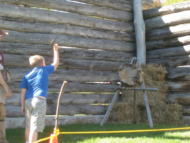 Because teaching kids how to throw heavy, sharp objects can't possibly go wrong.